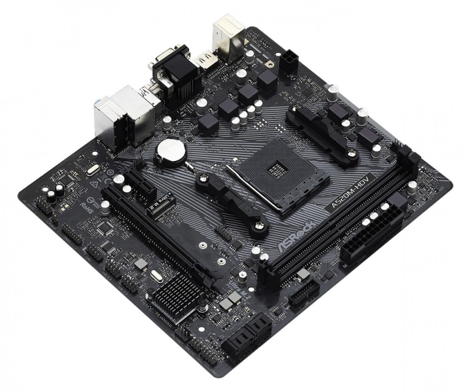 Základná doska ASRock pre AMD AM4 s HDMI/DVI/VGA a M.2