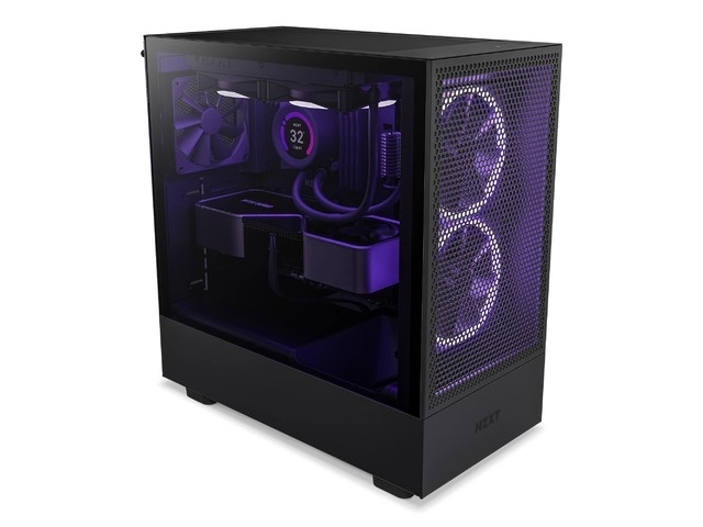 Pc skriňa s oknom Nzxt H5 Flow čierna