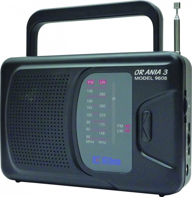 Prenosné rádio Ania čierne
