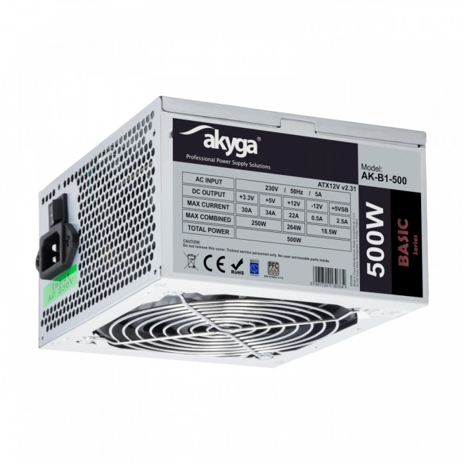 Napájací zdroj 500W s tichým ventilátorom