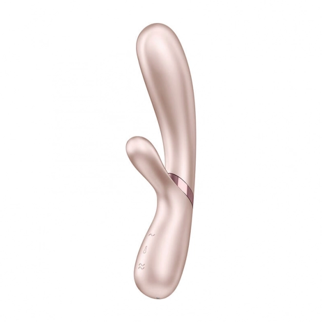 Vyhrievaný vibrátor Satisfyer Hot Lover ružovo-zlatý