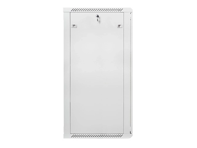 Nástenná inštalačná skriňa 19" 27U 600x600 mm so sklenenými dverami