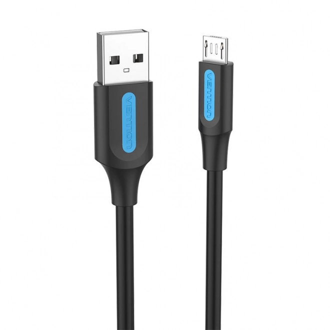 Usb kábel Vention 0,25m 3A čierny