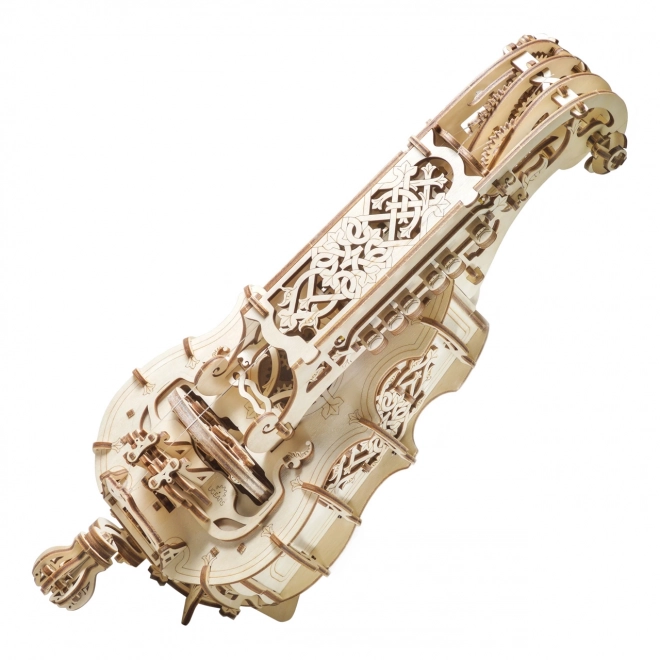 Ugears 3D drevené mechanické puzzle Hurdy-Gurdy