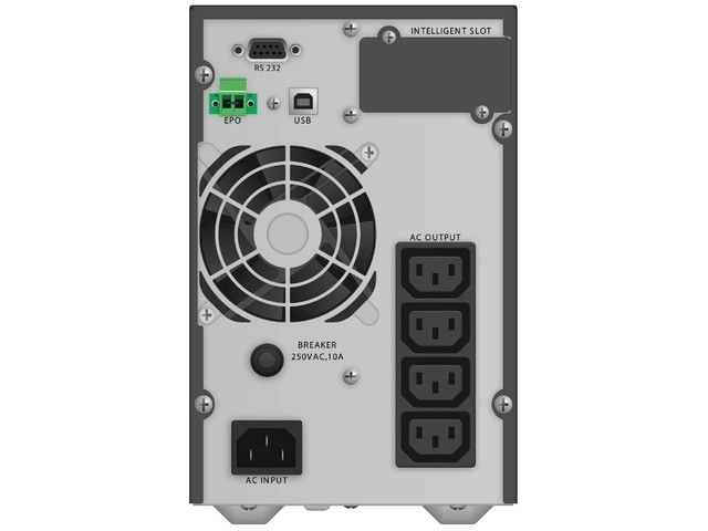 Záložný zdroj 1000VA PowerWalker VFI TG s LCD, TOWER, EPO