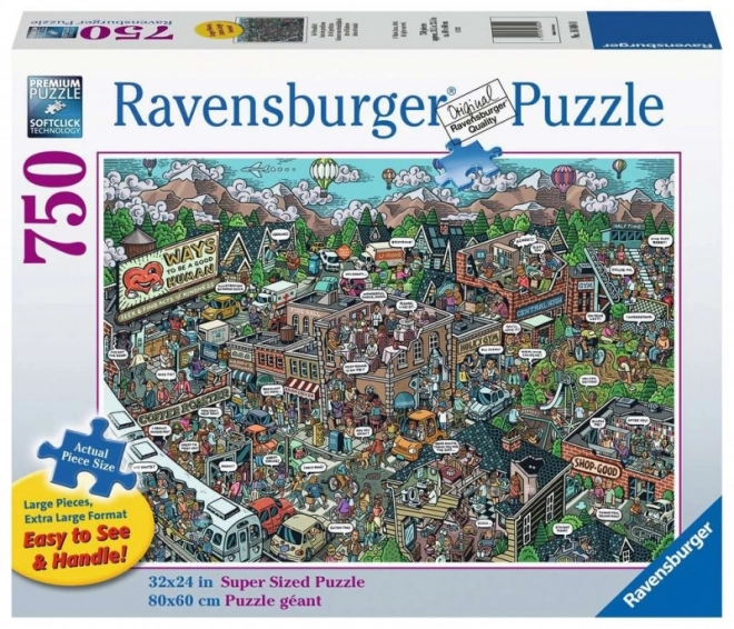 Ravensburger puzzle Činy láskavosti 750 dielikov