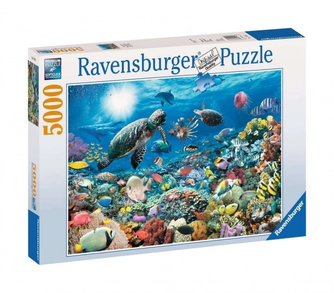 Ravensburger Puzzle Život na korálovom útese 5000 dielikov