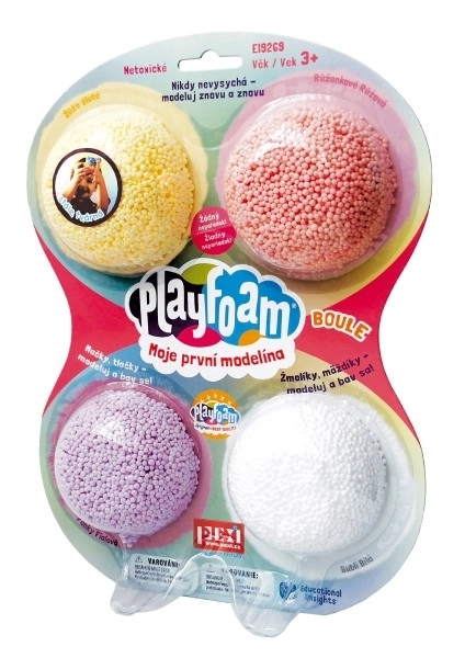 PlayFoam® Modelína/plastová lopta 4 farby