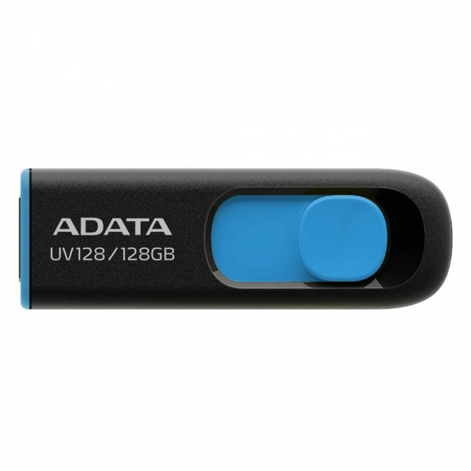 Elegantný čierno-modrý USB kľúč 128GB USB 3.2