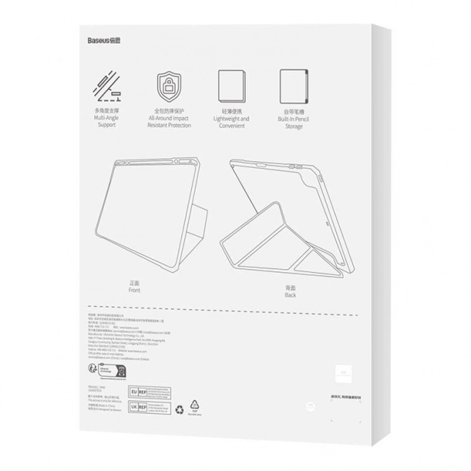 Ochranné puzdro Baseus Minimalist pre iPad Air 4/Air 5 10,9" (čierne)