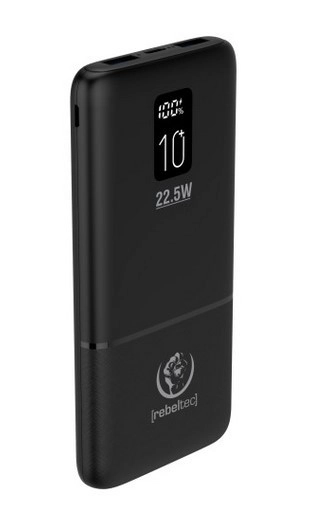 Výkonná Powerbanka Rebeltec s LCD Displayom