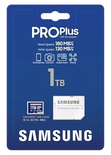 Samsung PRO Plus microSD karta 1TB s adaptérom