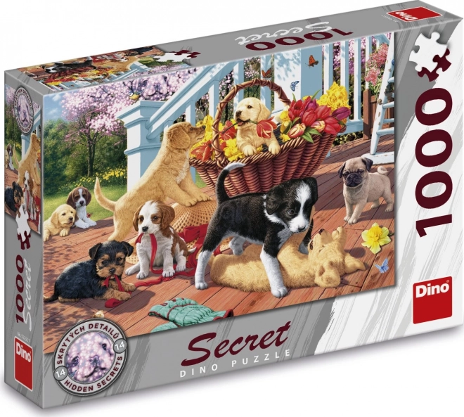 Puzzle Secret Collection: Šteniatka 1000 dielikov