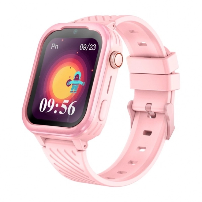Smart hodinky pre deti Garett Essa 4G Ružová