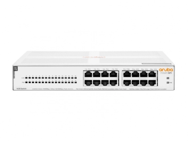 Komutátor Aruba Instant On 16 portov PoE