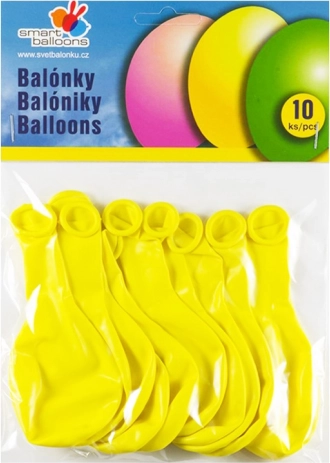 Nafukovacie balóniky žlté 10 ks