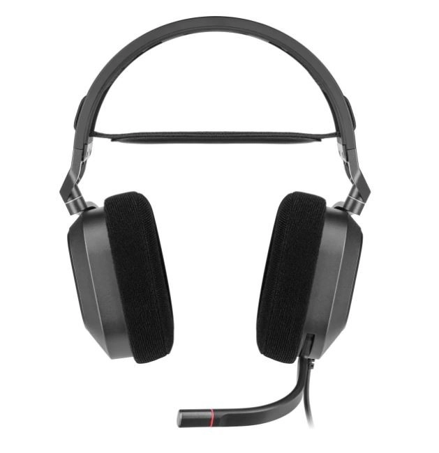 Herné slúchadlá Corsair HS80 RGB USB Carbon