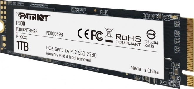 SSD disk P300 1TB M.2 PCIe Gen 3 x4