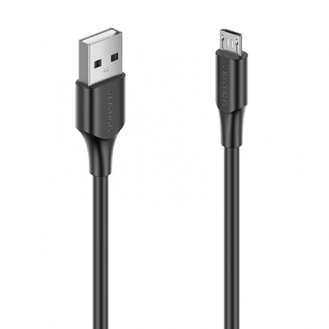 Kábel USB 2.0 na Micro USB Vention čierny