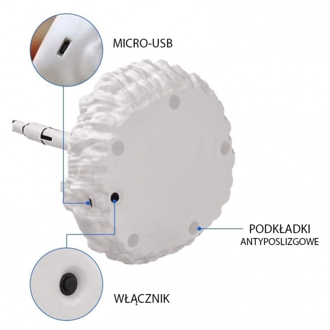 Lampička nočná, štartujúca raketa NASA