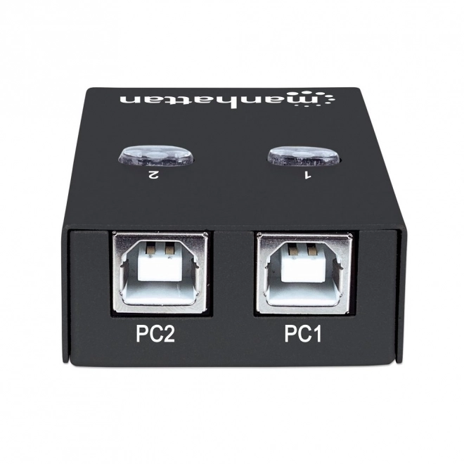 Prepäťový USB 2.0 prepínač pre 2 počítače