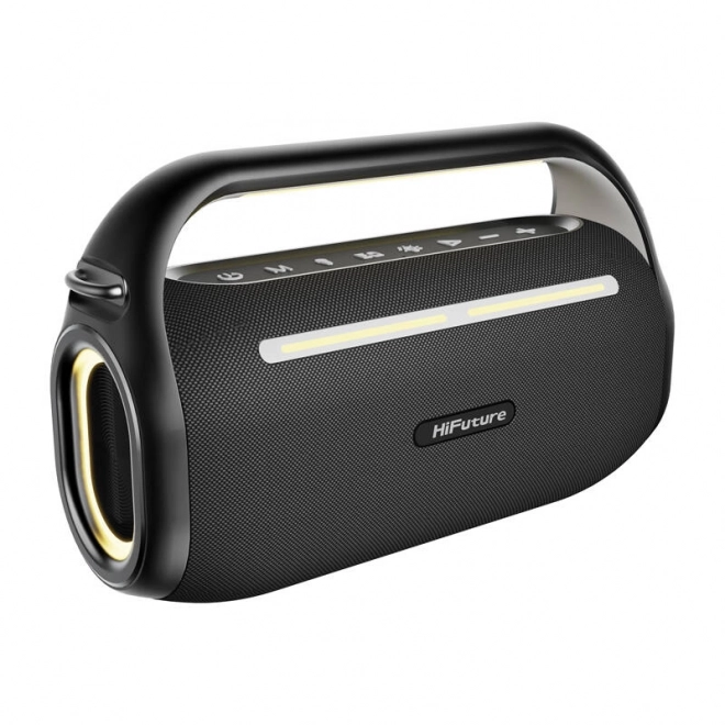 Bluetooth reproduktor HiFuture Music Box 100 s 2 mikrofónmi (čierny)