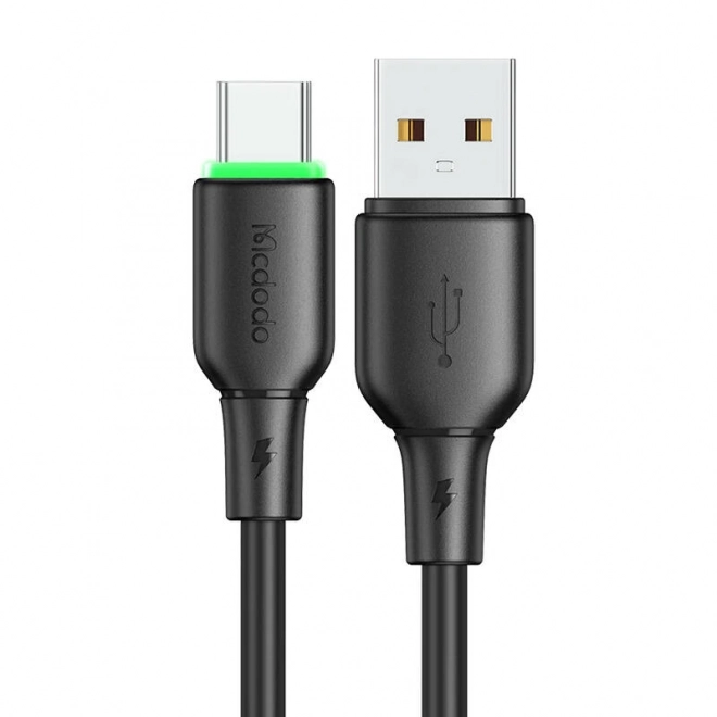 Kábel Mcdodo USB-C na USB-C 1.2m s LED svetlom