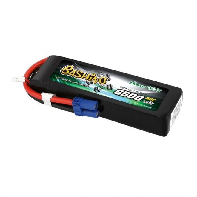 Akumulátor Gens Ace 6500mAh 11.1V 60C EC5 Bashing