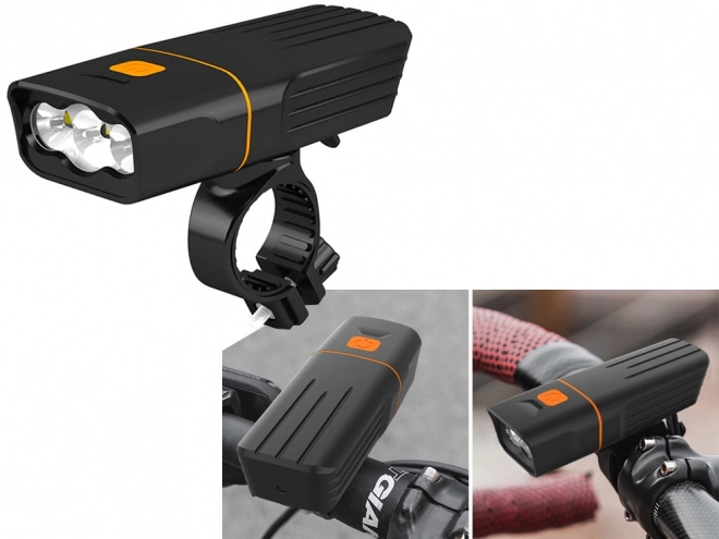 Set cyklo lampičiek LED usb