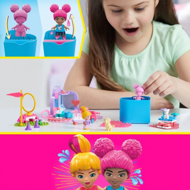 Mega Construx Barbie Color Reveal Trénuj a pečuj o mazlíčky