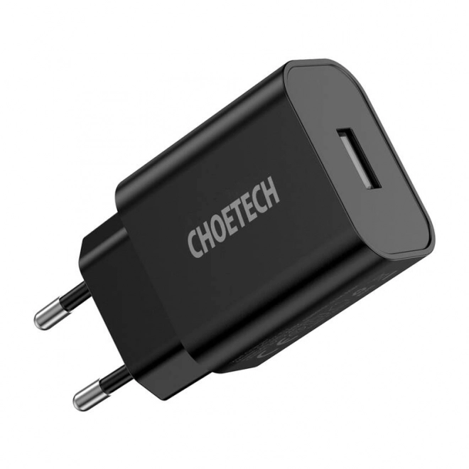 Nabíjačka Choetech 12W USB-A čierna