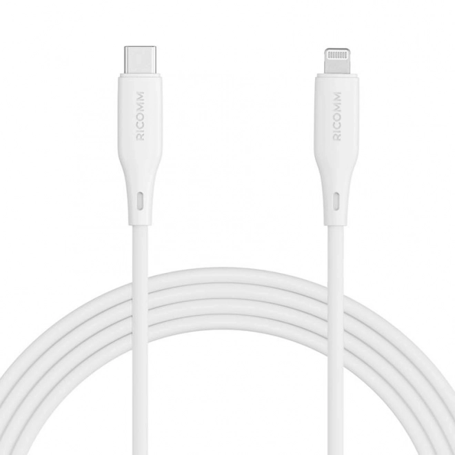 Kvalitný nabíjací kábel USB-C Lightning Ricomm