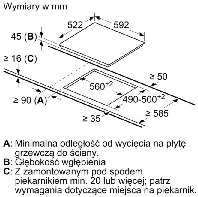 Keramická varná doska s funkciou PowerBoost a Kombi zónou