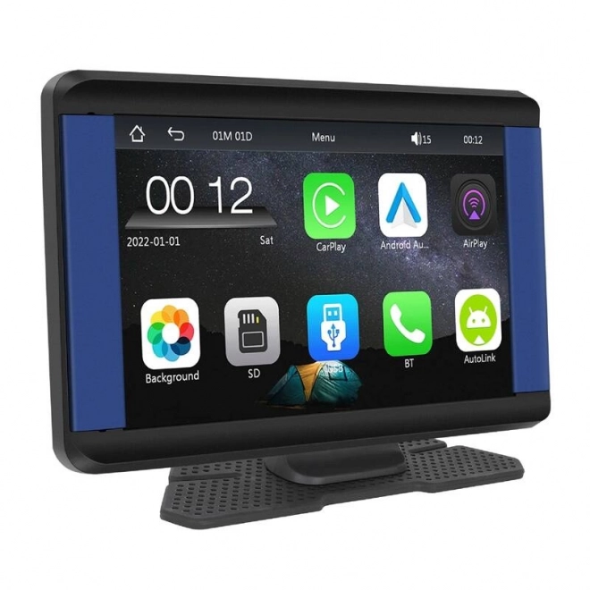 7 palcový aut. monitor Podofo s funkciami CarPlay a Android Auto