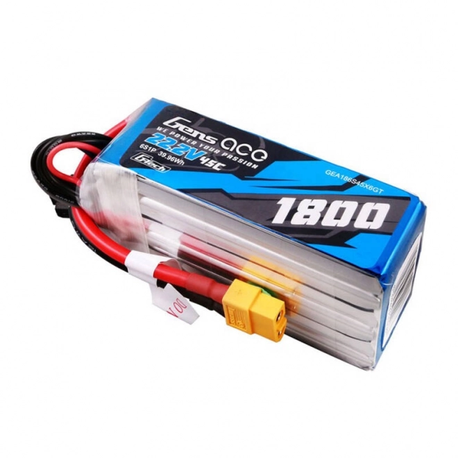 Lipo batéria Gens Ace G-Tech 1800mAh 22,2V 45C 6S1P s konektorom XT60