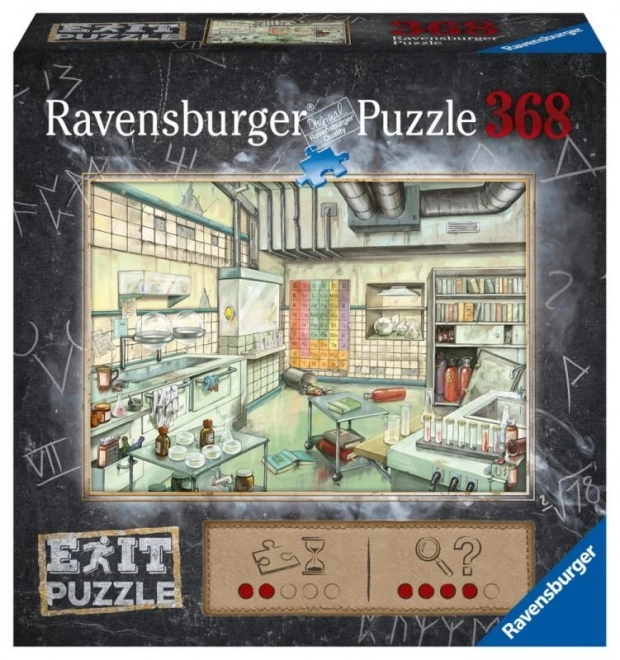 Ravensburger Únikové EXIT puzzle Laboratórium