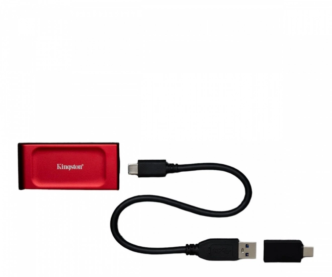 Externý SSD disk Kingston XS1000 1TB červený