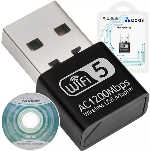 Adaptér Wifi USB 1200Mbps Izoxis