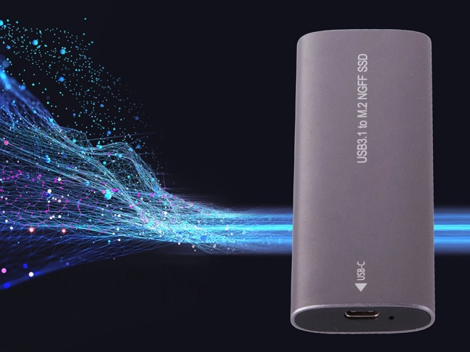 Obal na disk M.2 NGFF USB 3.1 Typ-C