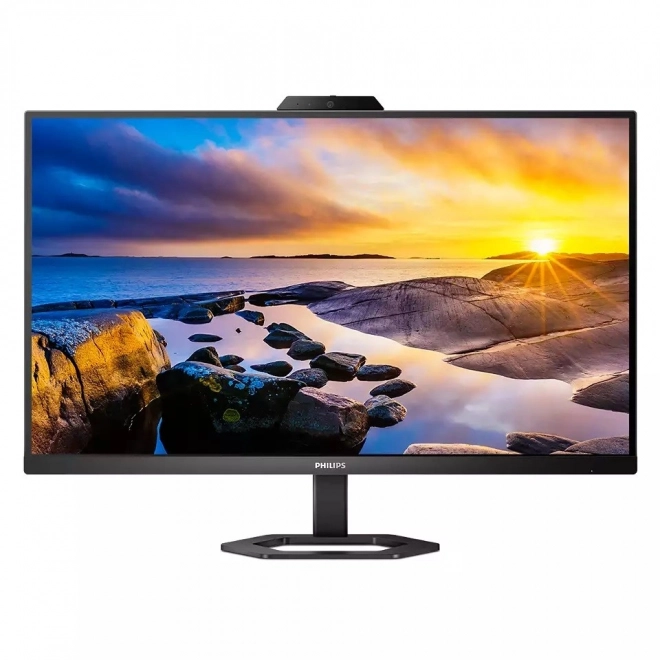 Monitor 27 palcov s IPS, HDMI, DP, USB-C, pivotom, kamerou a reproduktormi