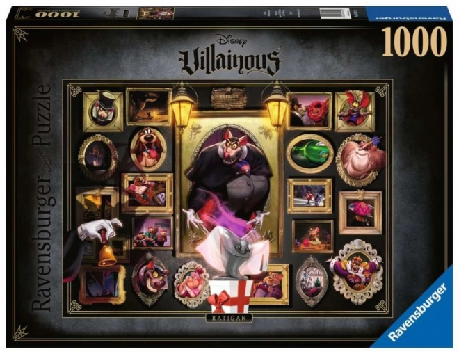 Ravensburger - Puzzle 1000 kusov: Villainous Ratigan