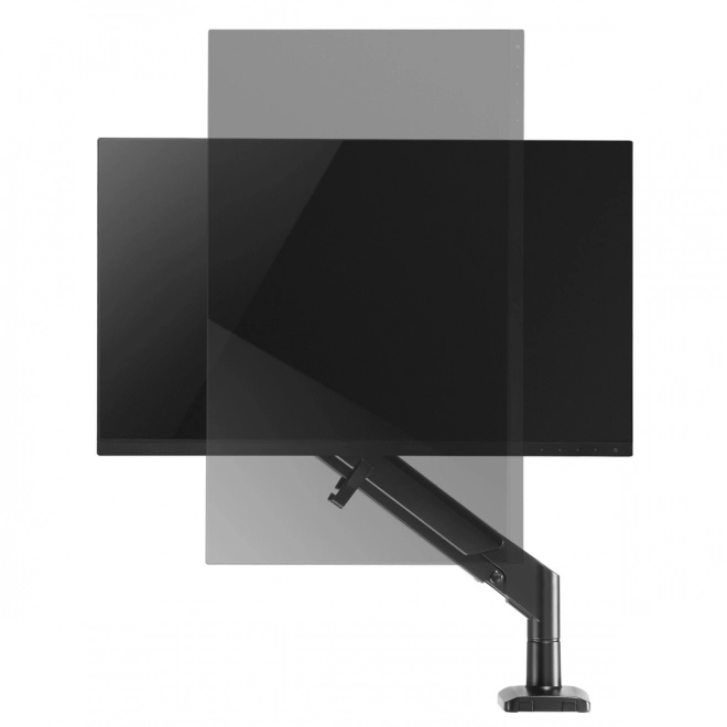 Pružinový držiak na monitor Ergo Office čierny