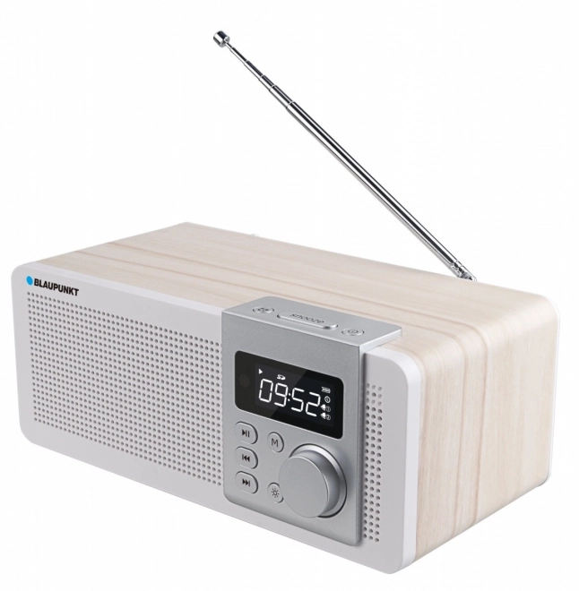 Prenosný rádioprehrávač s Bluetooth a alarmom
