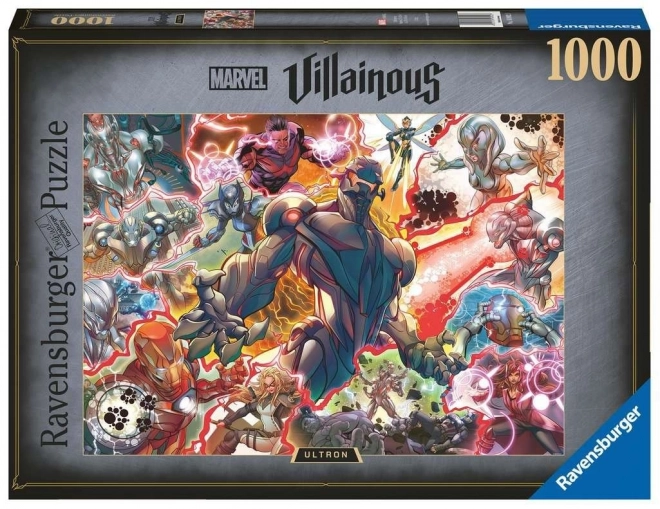 Puzzle Marvel Villainous: Ultron 1000 dielikov