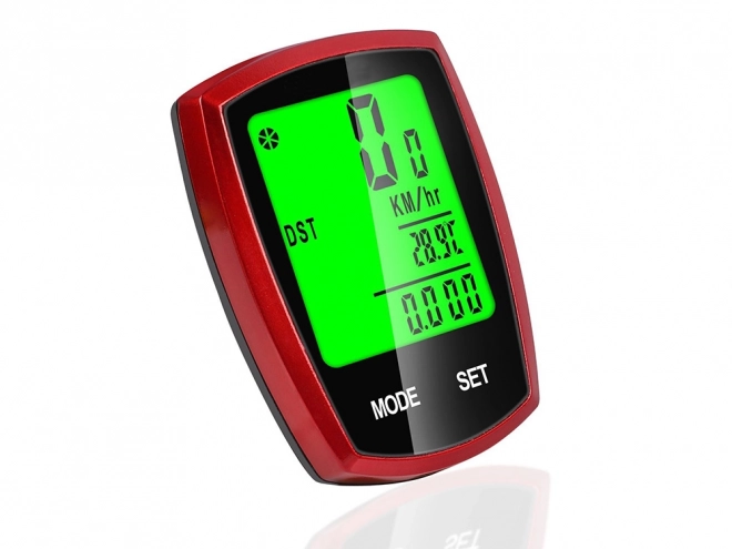 Bezdrôtový cyklistický tachometer LCD