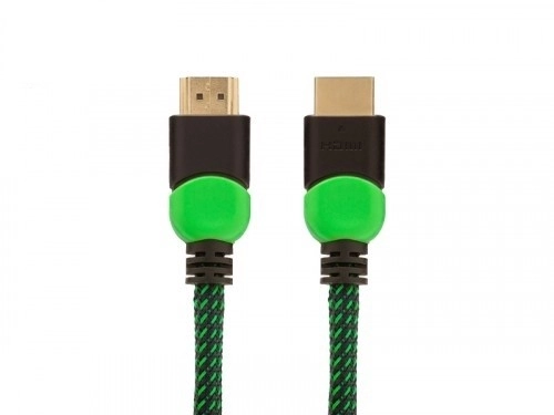 Kábel HDMI 2.0 zeleno-čierny 1,8m