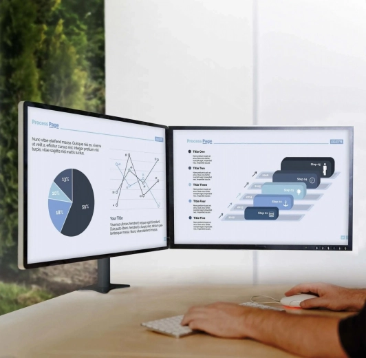 Dva typy montáže pre každý stôl