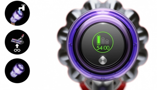 Vysávač Dyson V11 Advanced niklový fialový