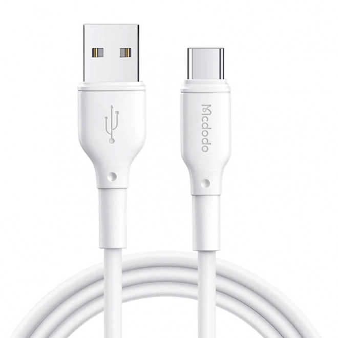 Kábel USB-C McDodo CA-7280 1,2 m Biela