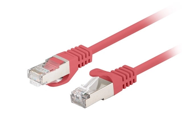 Patchcord FTP Category 6 červený 1M 10-balenie